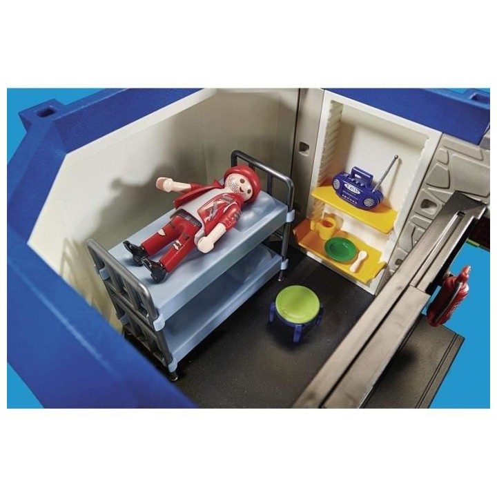 PLAYMOBIL - 70568 - Police Poste de police et cambrioleur