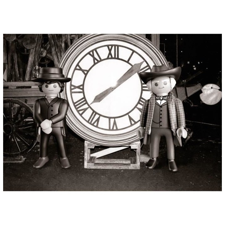 PLAYMOBIL - 70576 - Calendrier de l'Avent Back to the Future, Part III