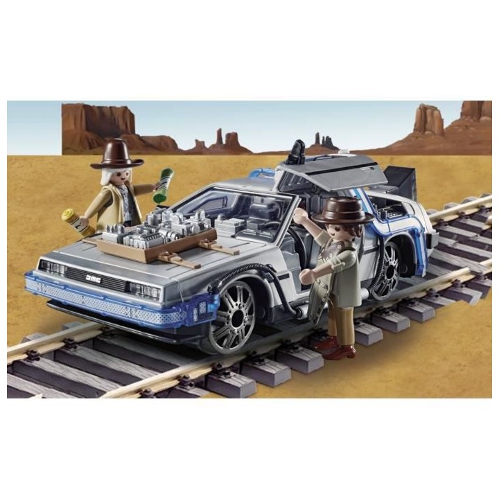 PLAYMOBIL - 70576 - Calendrier de l'Avent Back to the Future, Part III