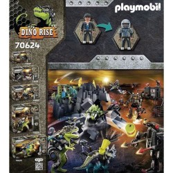 PLAYMOBIL - 70624 - Tyrannosaure et robot géant