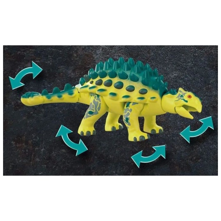 PLAYMOBIL - 70626 - Saichania et Robot soldat