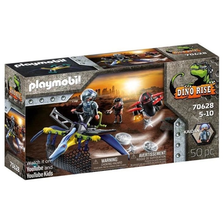 PLAYMOBIL - 70628 - Ptéranodon et drone