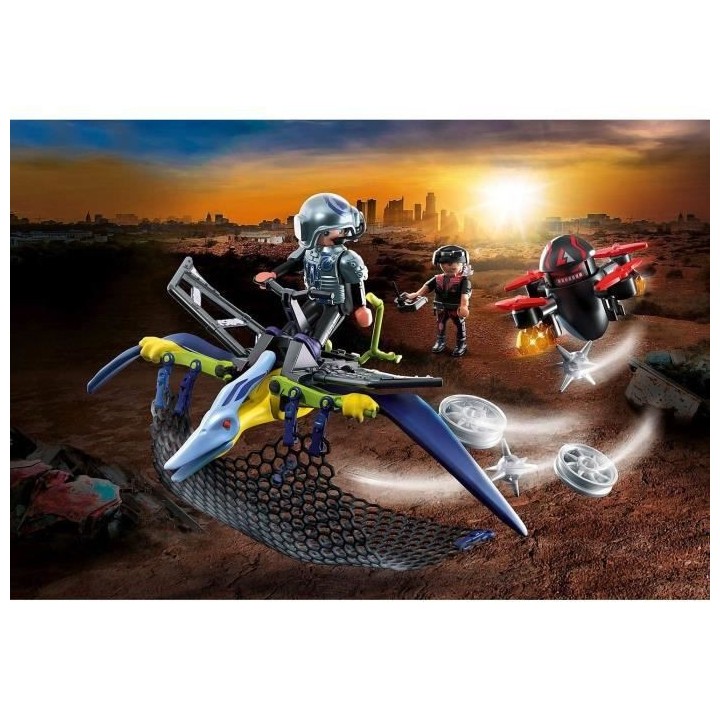 PLAYMOBIL - 70628 - Ptéranodon et drone