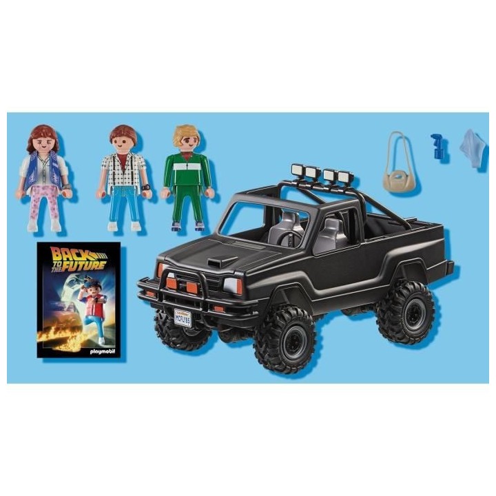 PLAYMOBIL - 70633 - Retour vers le Futur - Pick-up de Marty