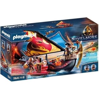 PLAYMOBIL - 70641 - Novelmore - Navire de combat des Burnham Raiders