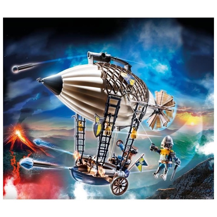 PLAYMOBIL - 70642 - Novelmore - Aérostat de Dario