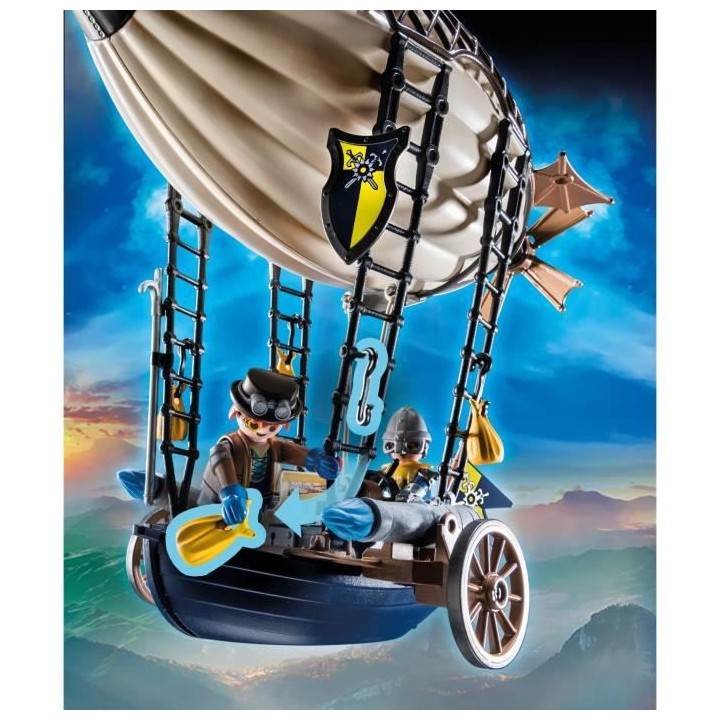 PLAYMOBIL - 70642 - Novelmore - Aérostat de Dario