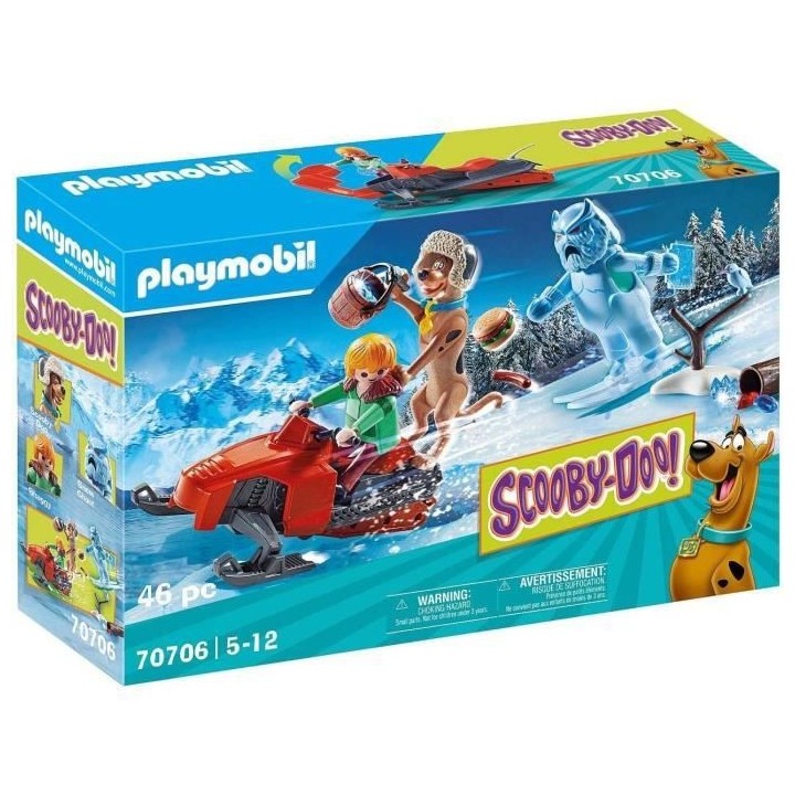 PLAYMOBIL - 70706 - SCOOBY-DOO avec spectre des neiges