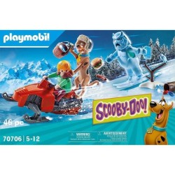 PLAYMOBIL - 70706 - SCOOBY-DOO avec spectre des neiges