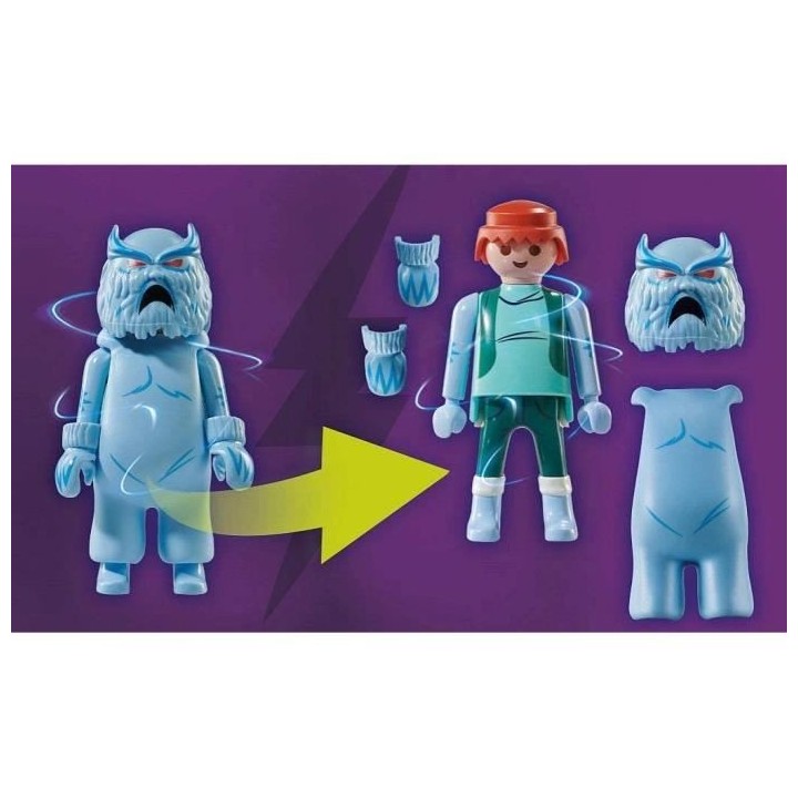 PLAYMOBIL - 70706 - SCOOBY-DOO avec spectre des neiges