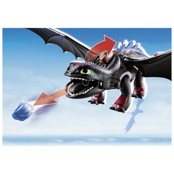 PLAYMOBIL - 70727 - Dragon Racing: Krokmou et Harold