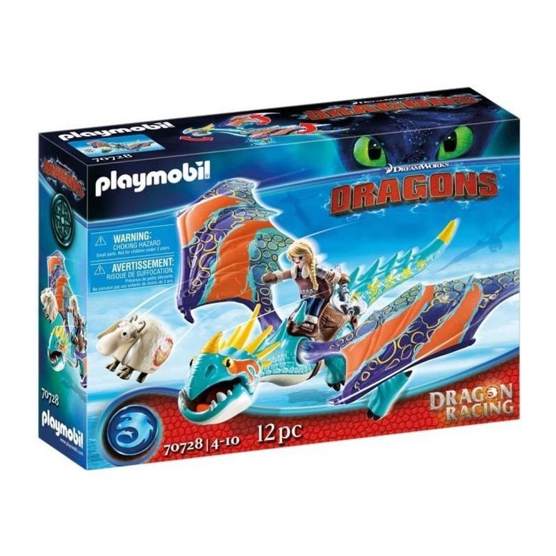 PLAYMOBIL 70728 Dragon Racing: Astrid et Tempete