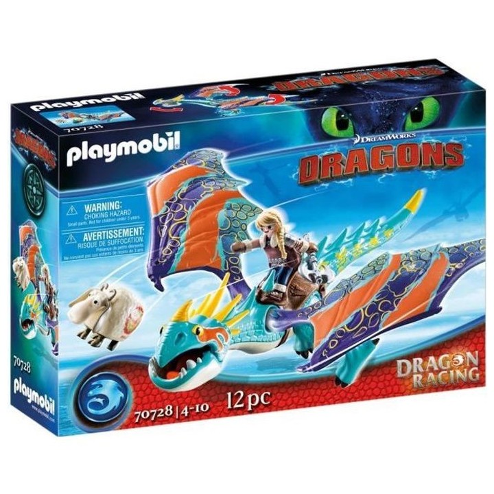 PLAYMOBIL 70728 Dragon Racing: Astrid et Tempete