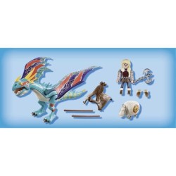 PLAYMOBIL 70728 Dragon Racing: Astrid et Tempete