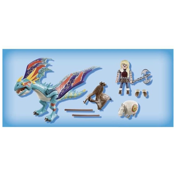 PLAYMOBIL 70728 Dragon Racing: Astrid et Tempete