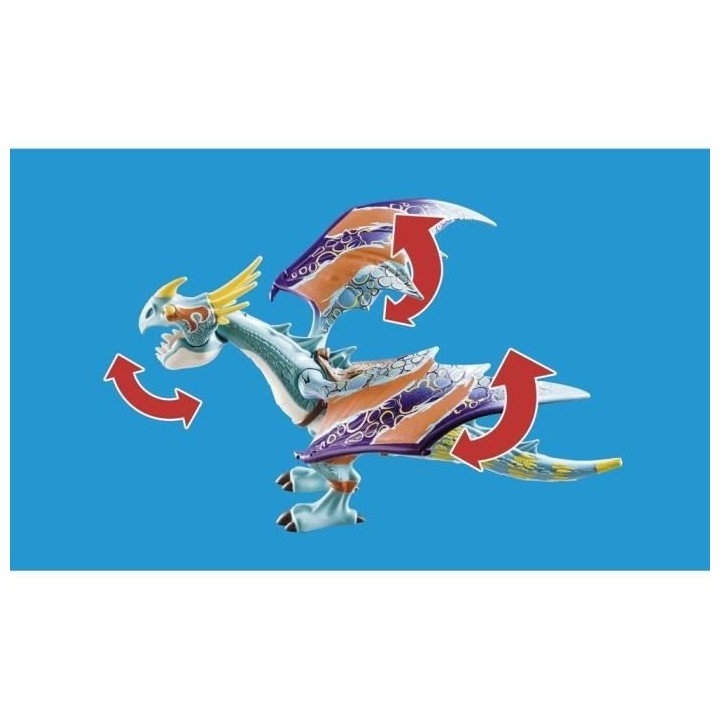PLAYMOBIL 70728 Dragon Racing: Astrid et Tempete