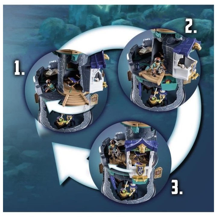 PLAYMOBIL - 70745 - Novelmore - Violet Vale - Tour des magiciens