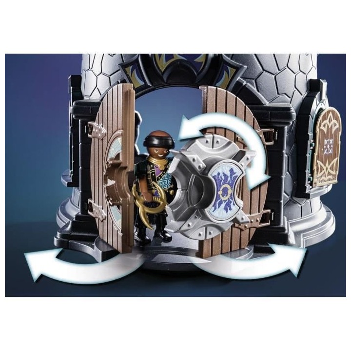 PLAYMOBIL - 70745 - Novelmore - Violet Vale - Tour des magiciens