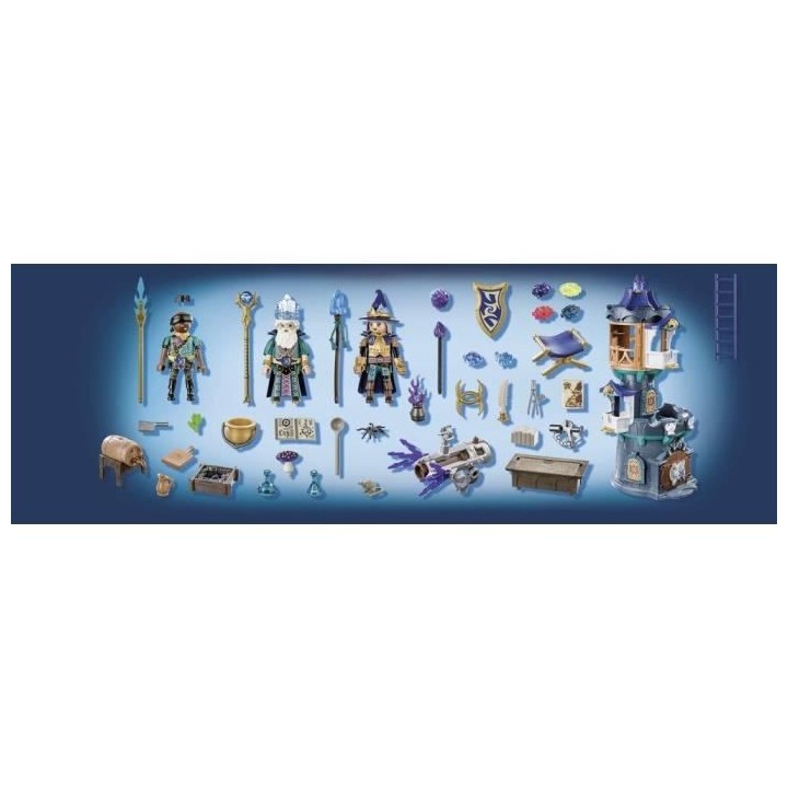 PLAYMOBIL - 70745 - Novelmore - Violet Vale - Tour des magiciens