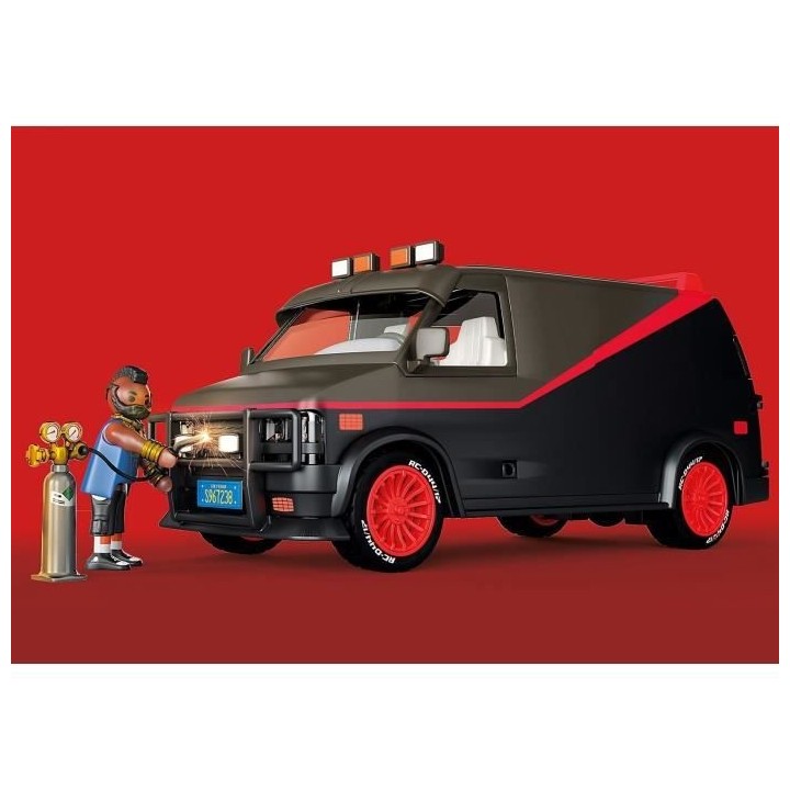 PLAYMOBIL - 70750 - Le Fourgon de l'Agence tous risques