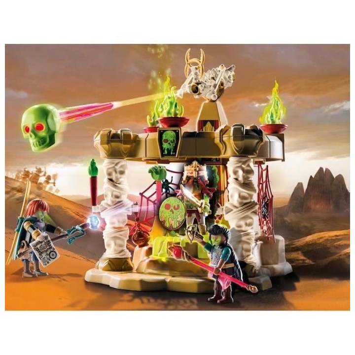 PLAYMOBIL - 70751 - Novelmore - Sal'ahari Sands - Temple des squelette