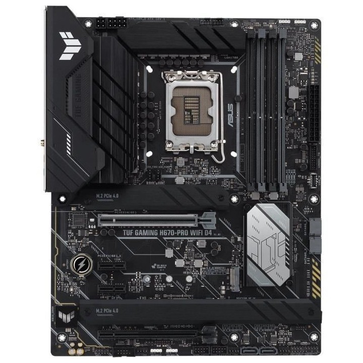 Carte Mere - ASUS - TUF GAMING H670-PRO WIFI D4 - (90MB1900-M0EAY0)