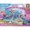 PLAYMOBIL - 70777 - Calendrier de l'Avent Jeu de Bain - Monde des Sirenes