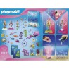 PLAYMOBIL - 70777 - Calendrier de l'Avent Jeu de Bain - Monde des Sirenes