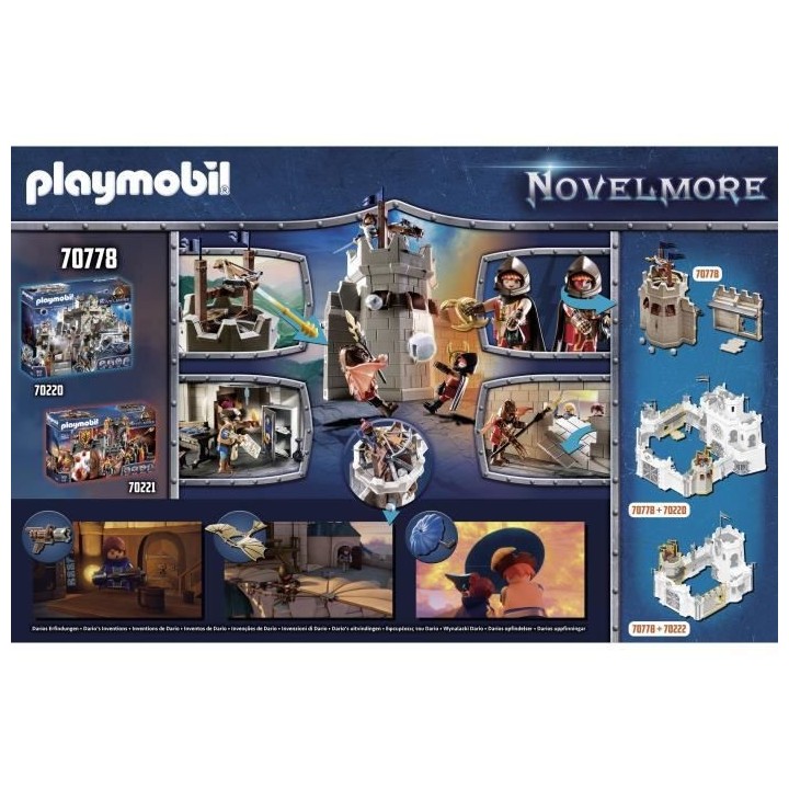 PLAYMOBIL - 70778 - Calendrier de l'Avent Novelmore