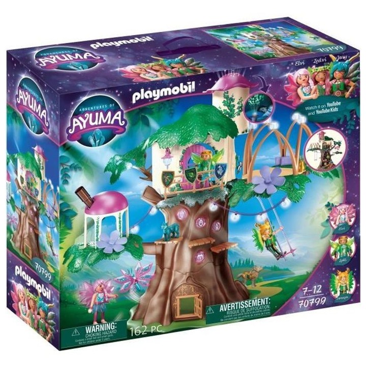 PLAYMOBIL - 70799 - AYUMA - Arbre magique des fées
