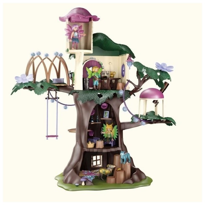 PLAYMOBIL - 70799 - AYUMA - Arbre magique des fées