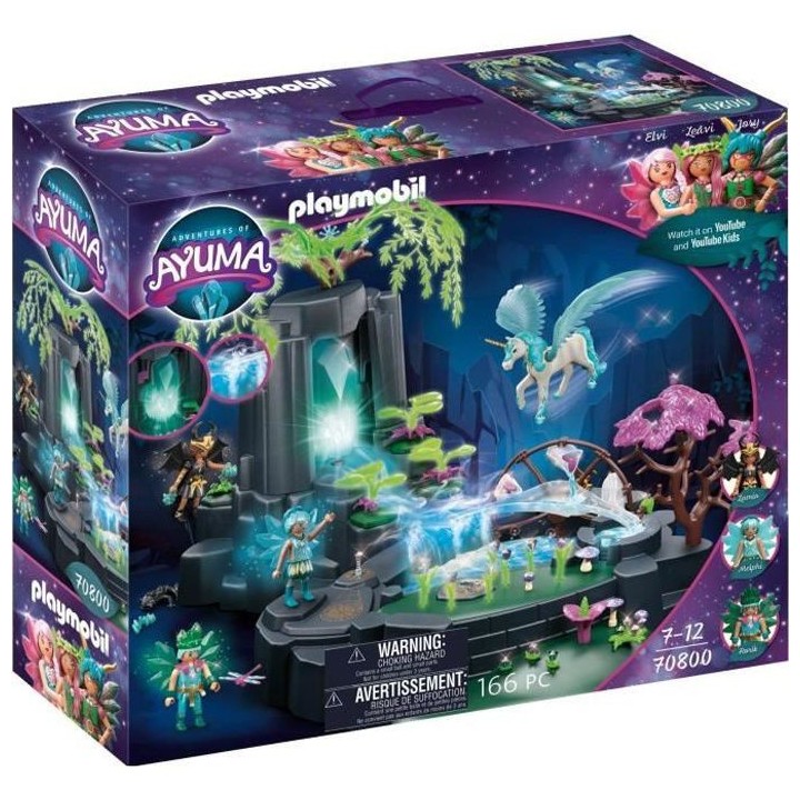 PLAYMOBIL - 70800 - AYUMA - Source d'énergie enchantée