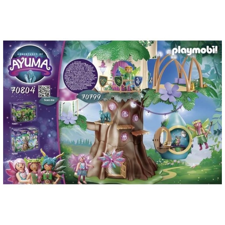 PLAYMOBIL - 70804 - AYUMA - Maisonnette suspendue