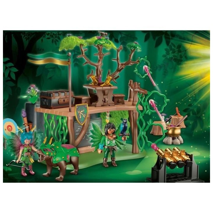 PLAYMOBIL - 70805 - AYUMA - Camp d'entraînement des fées