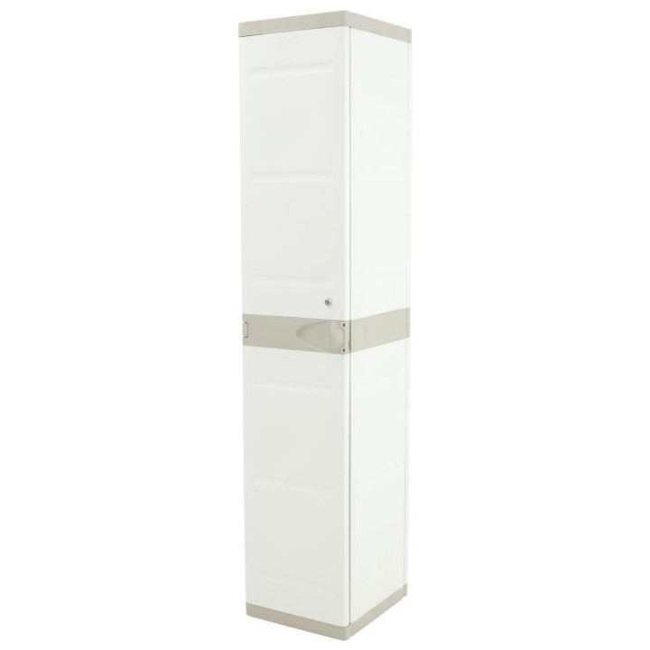PLASTIKEN - Armoire haute vestiaire - 35cm