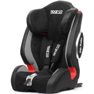 SPARCO Siege auto Isofix F1000KIG123GR - Groupe 1/2/3 (9-36 kg) - Noir
