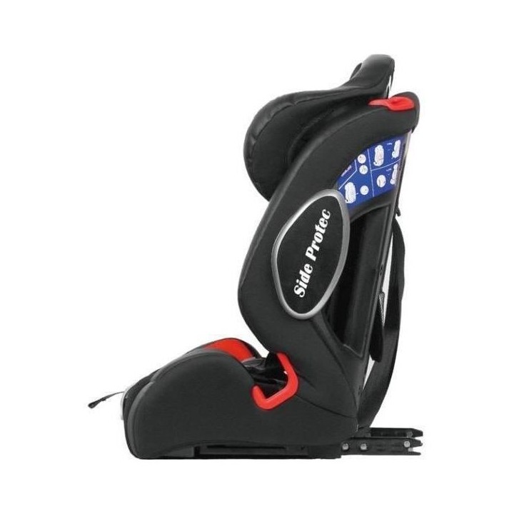 SPARCO Siege auto Isofix F1000KIG123GR - Groupe 1/2/3 (9-36 kg) - Noir