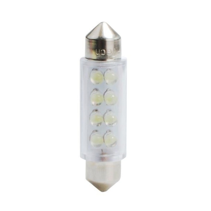 PLANET LINE Lot de 2 Ampoules LED - Navette C5W - 12 V - 0,72 W - 41 m