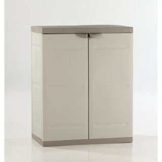 TITANIUM PLASTIKEN Armoire basse 2 portes avec étageres l70 x p44 x h