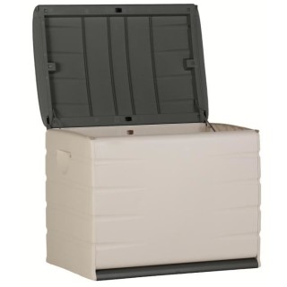 PLASTIKEN Coffre cadenassable avec roulettes - 190 L - Fonctionnel et