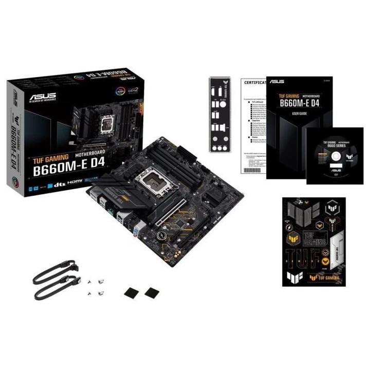 Carte Mere - ASUS - TUF GAMING B660M-E D4 - (90MB19J0-M0EAY0)