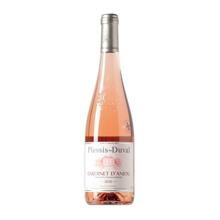 Plessis Duval Cabernet d'Anjou - Vin rosé de la Vallée de la Loire