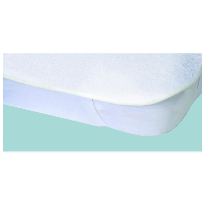 Protege-matelas Alese imperméable Elasretane éponge bouclette 100% c