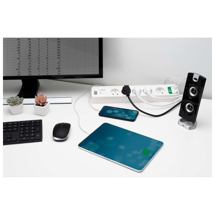 Prise Parafoudre - APC - SurgeArrest Essential - 2300 Watt - 5 connect