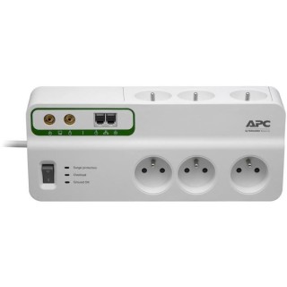 Prise Parafoudre - APC - SurgeArrest Home/Office - 2300 Watt - 6 conne