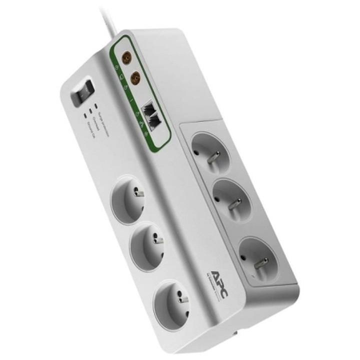 Prise Parafoudre - APC - SurgeArrest Home/Office - 2300 Watt - 6 conne