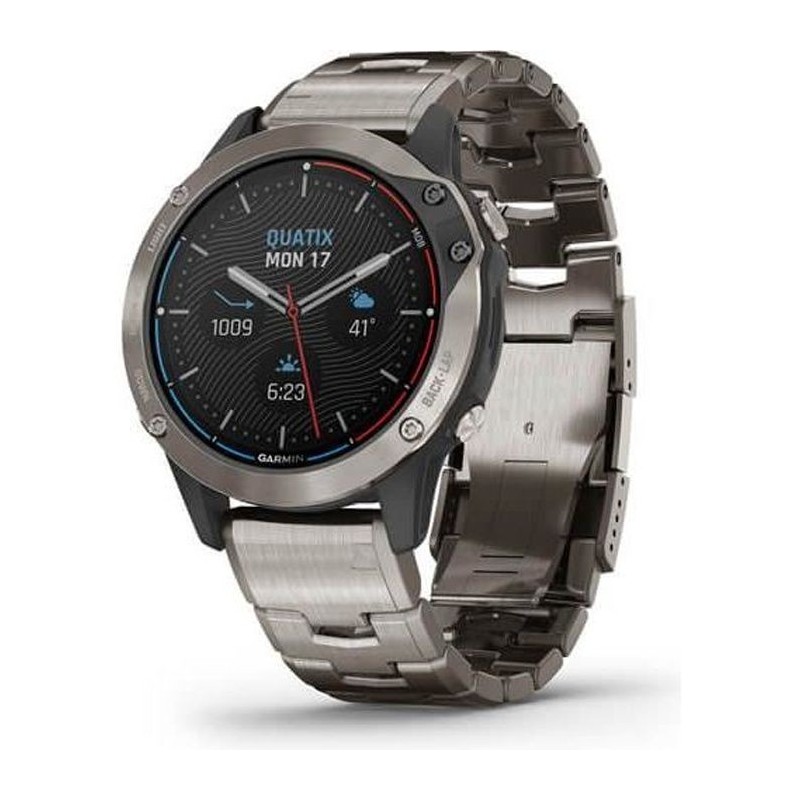 GARMIN Quatix 6 Titanium Montre GPS marine