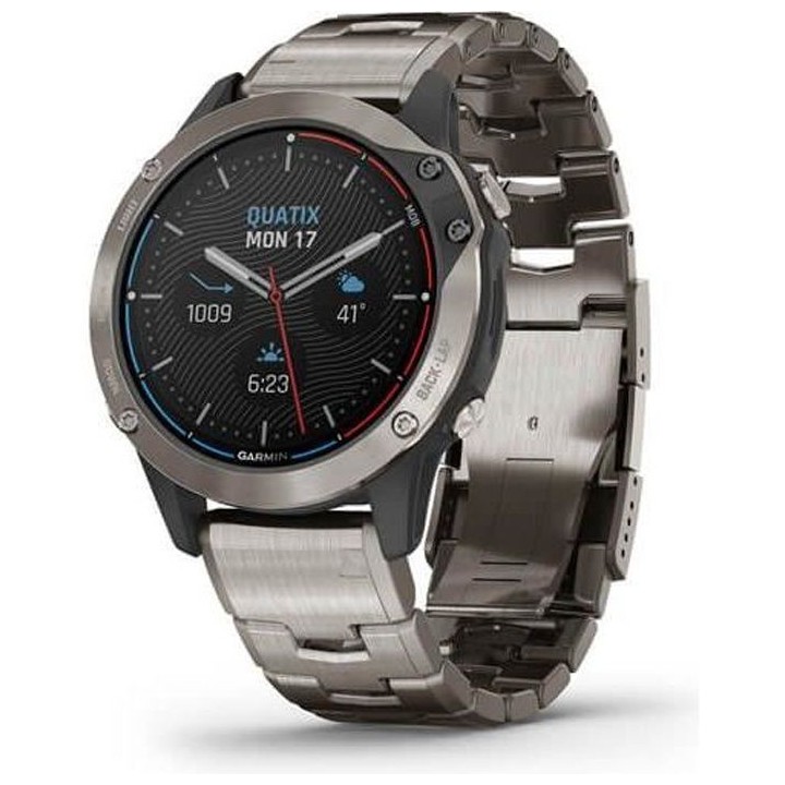 GARMIN Quatix 6 Titanium Montre GPS marine