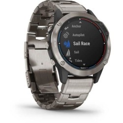 GARMIN Quatix 6 Titanium Montre GPS marine