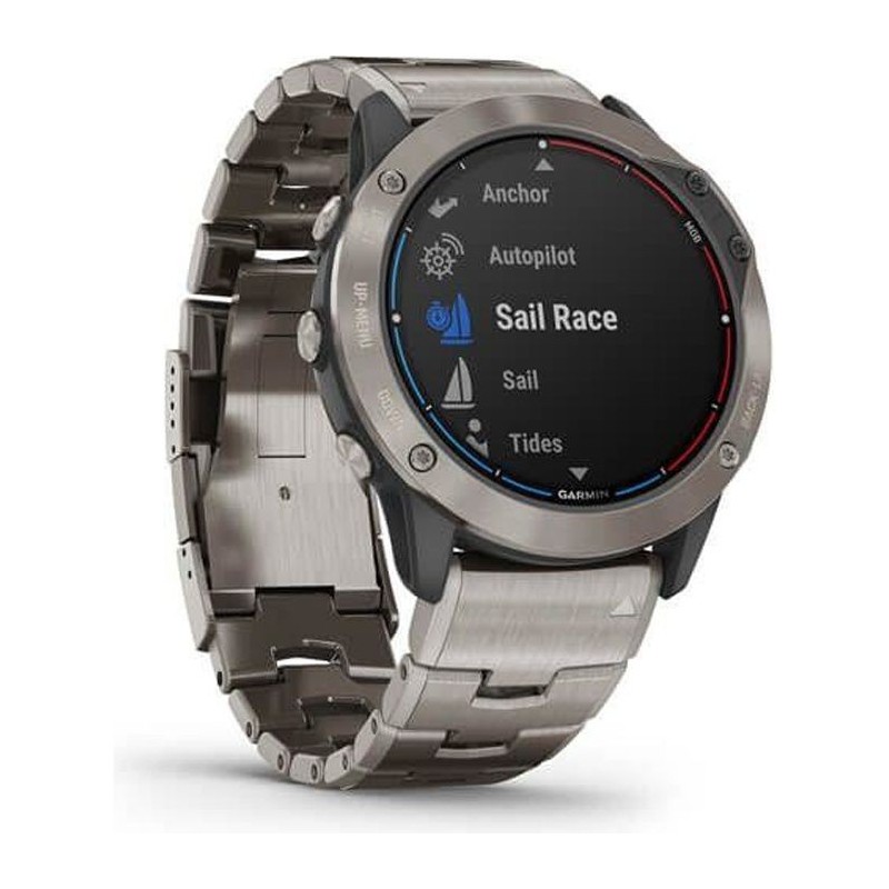 GARMIN Quatix 6x Solar Montre GPS marine.